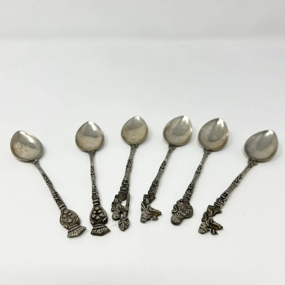 Italian silver-tone vintage italian